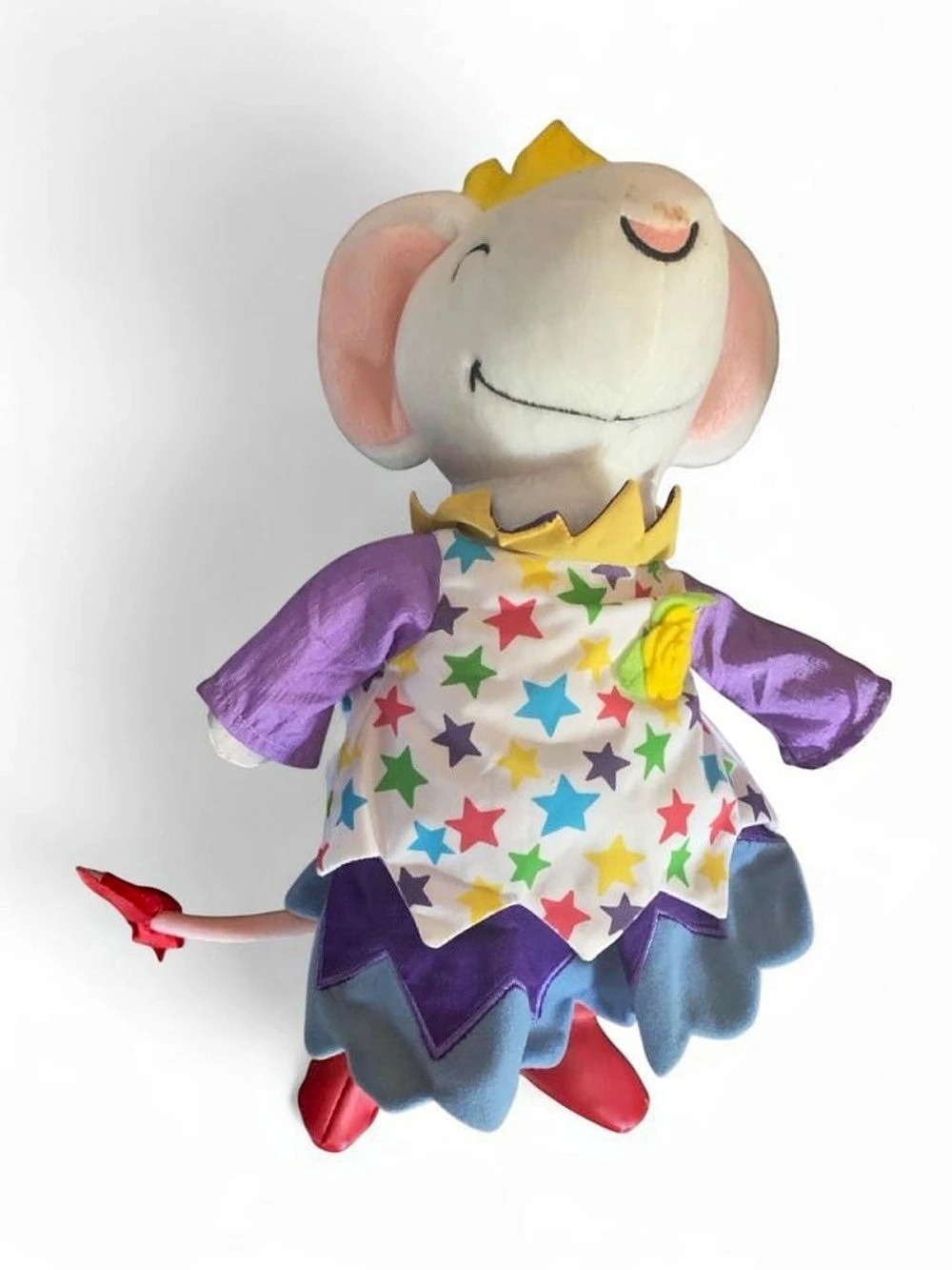 Lilly Mouse Plush 8.5" from Lillys Big Day Vintage 2006 Crocodile Creek GUC